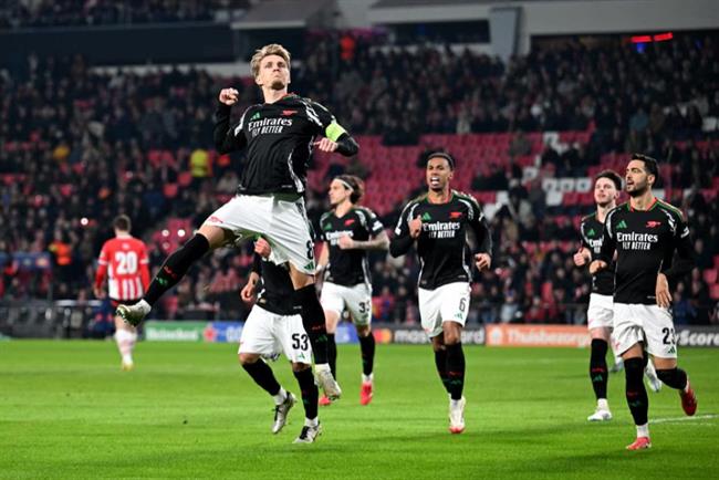 Màn trình diễn đỉnh cao của Martin Odegaard trước PSV
