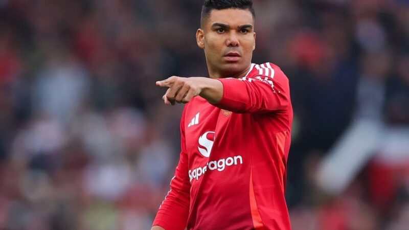 Vị thế thay đổi với Casemiro tại CLB Man United
