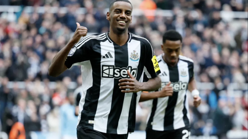 Newcastle không có nhu cầu bán Alexander Isak cho Arsenal