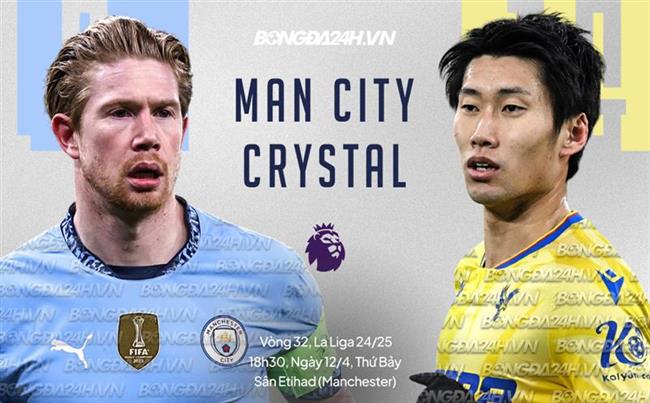 Trực tiếp Nhận định – bình luận kết quả Man City vs Crystal Palace (18h30 ngày 12/4)