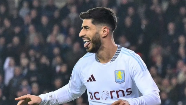 Luis Enrique vui mừng khi Marco Asensio tỏa sáng ở Aston Villa