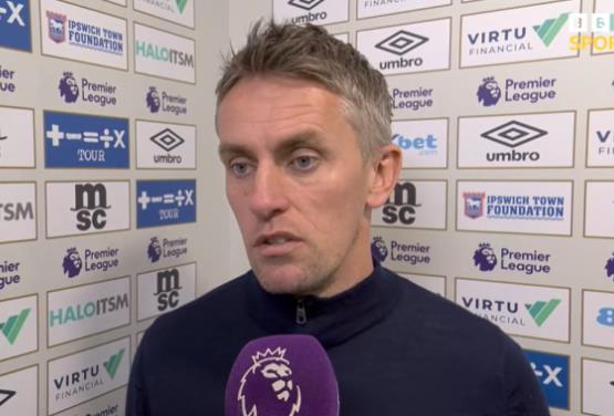 HLV Kieran McKenna lên tiếng sau trận thua Arsenal