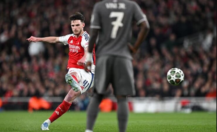 Arteta kỳ vọng Declan Rice tiếp tục tỏa sáng trước Real
