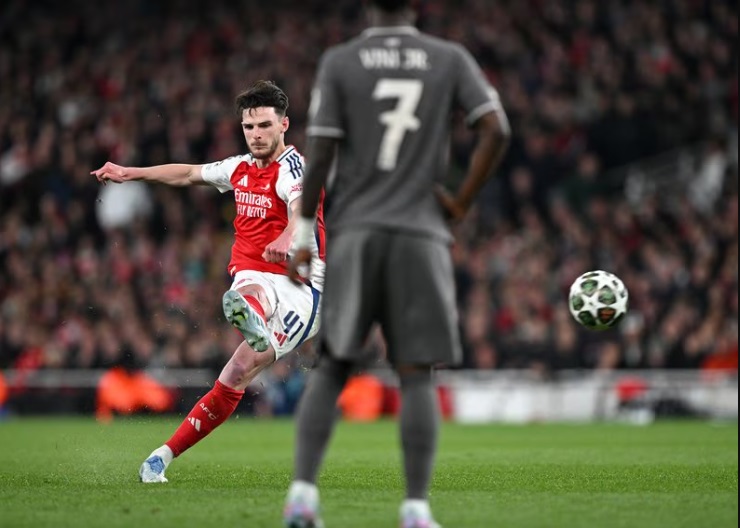 Arteta kỳ vọng Declan Rice tiếp tục tỏa sáng trước Real