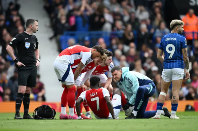 Arsenal nhận tin vui của Bukayo Saka trước trận gặp Crystal Palac
