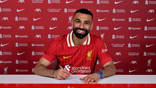 Mo Salah gia hạn hợp đồng với Liverpool