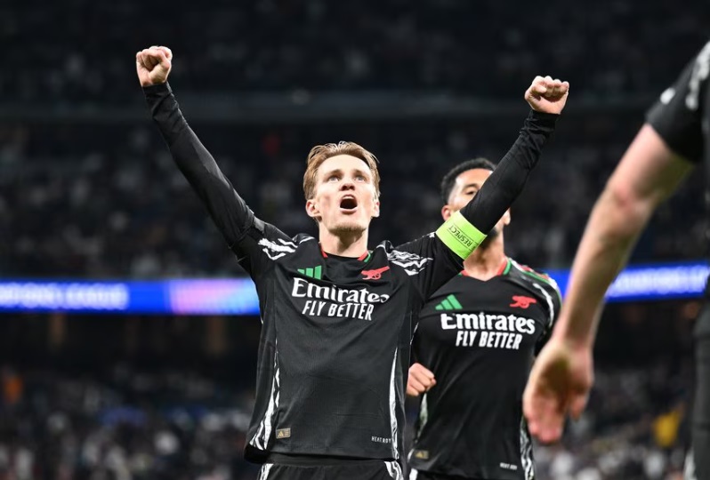 Arsenal lập kỷ lục Champions League sau trận thắng Real Madrid