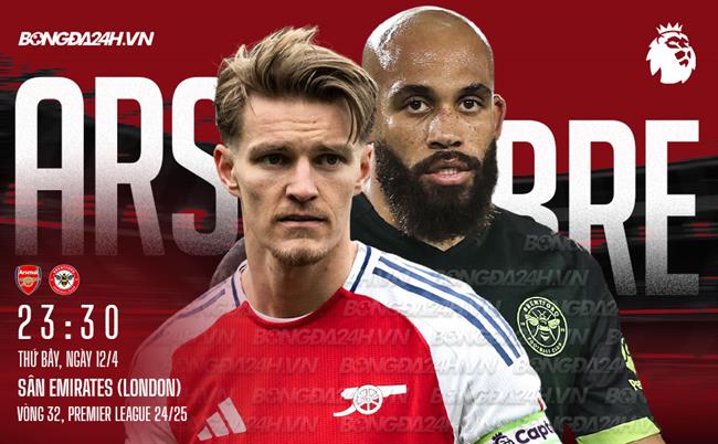 Trực tiếp Nhận định – bình luận kết quả Arsenal vs Brentford (23h30 ngày 12/4)