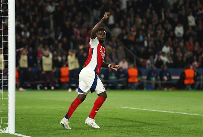 Thống kê ấn tượng sau trận đấu PSG vs Arsenal